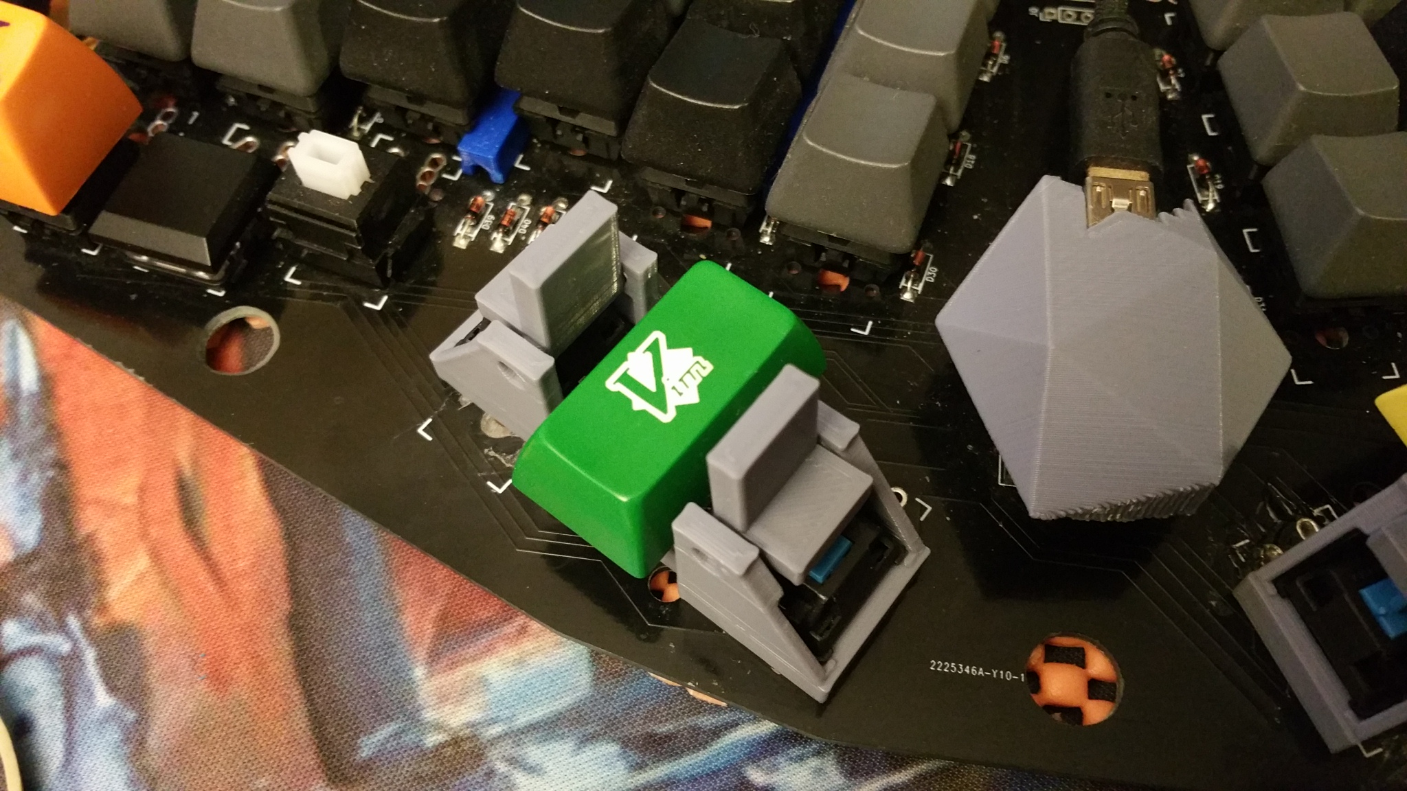 Paddle resting position